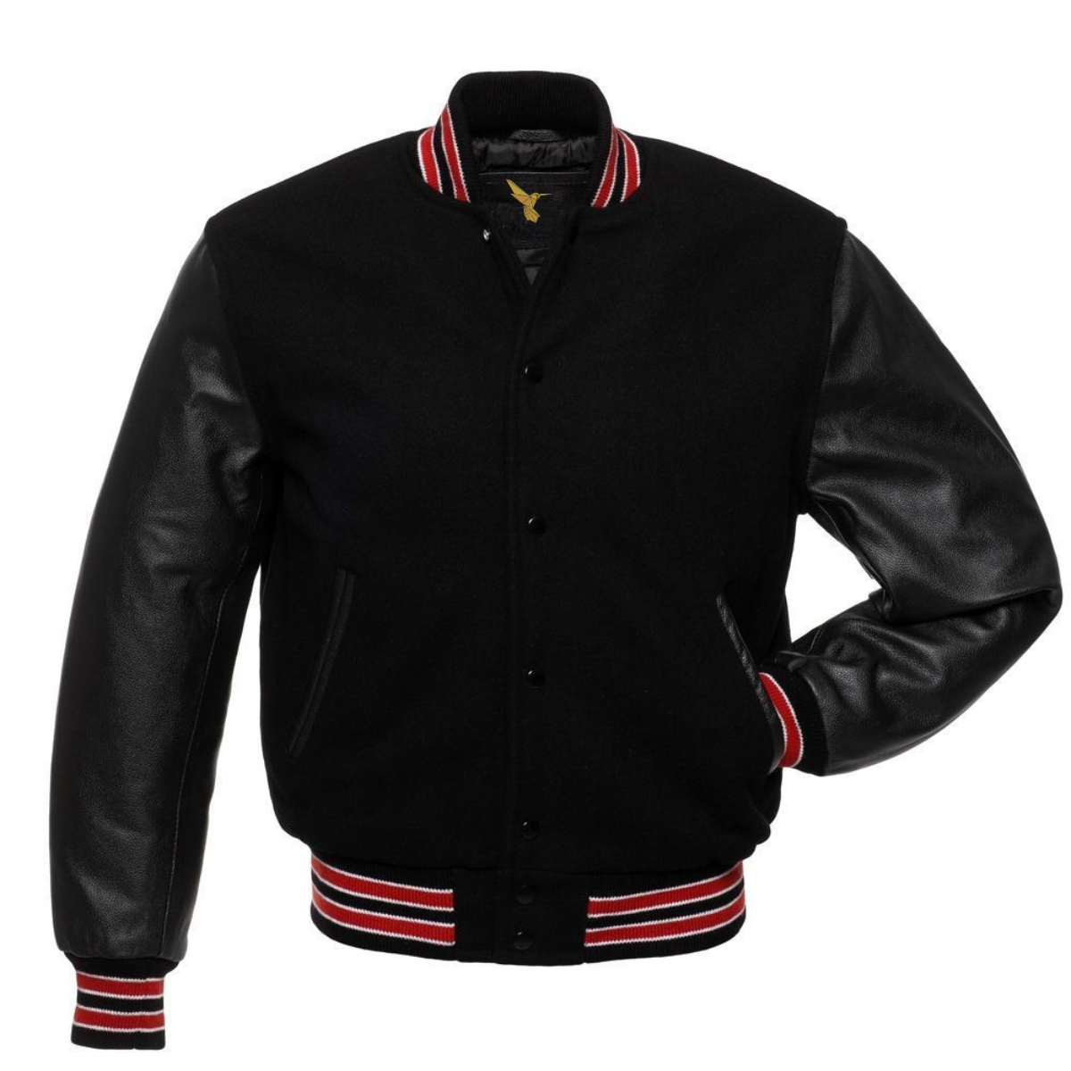 Leather Varsity Jacket Inner Image