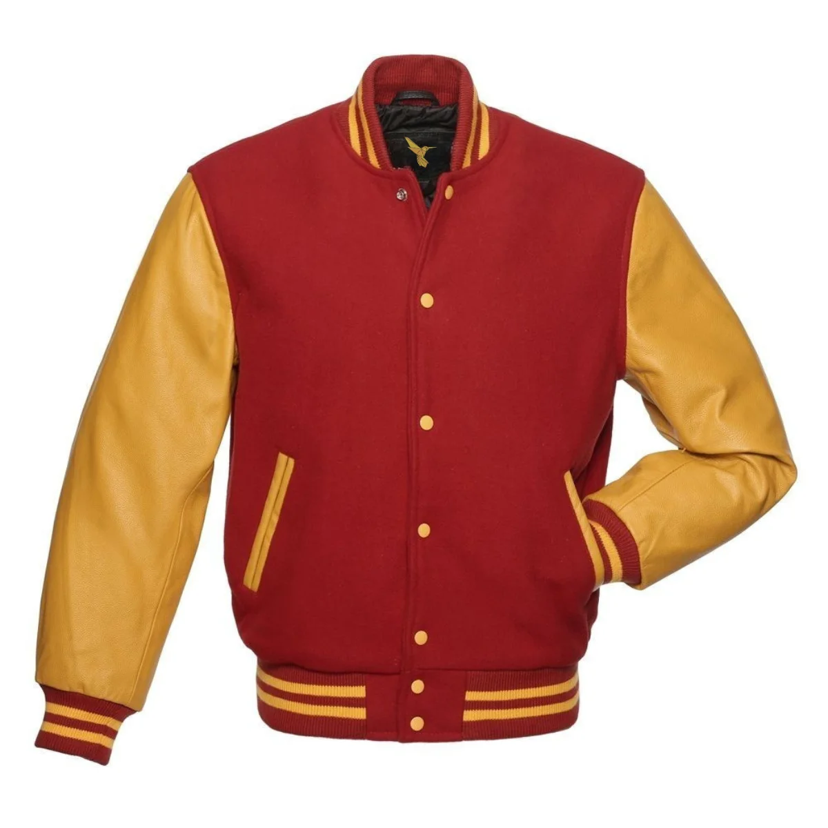 Leather Varsity Jacket Inner Image