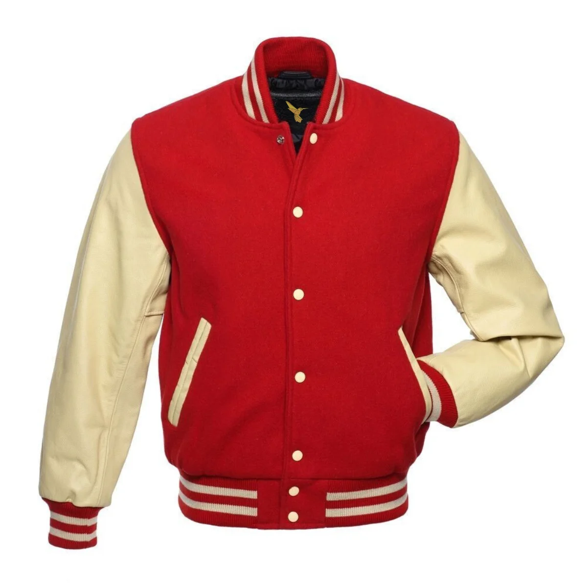 Leather Varsity Jacket Inner Image