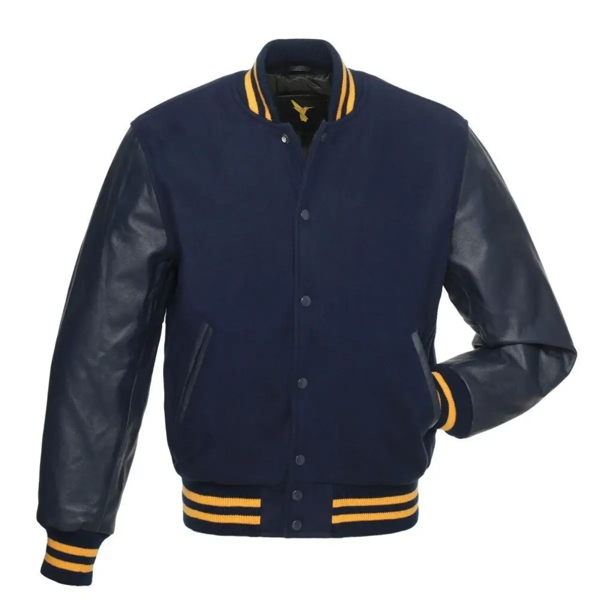 Leather Varsity Jacket Inner Image