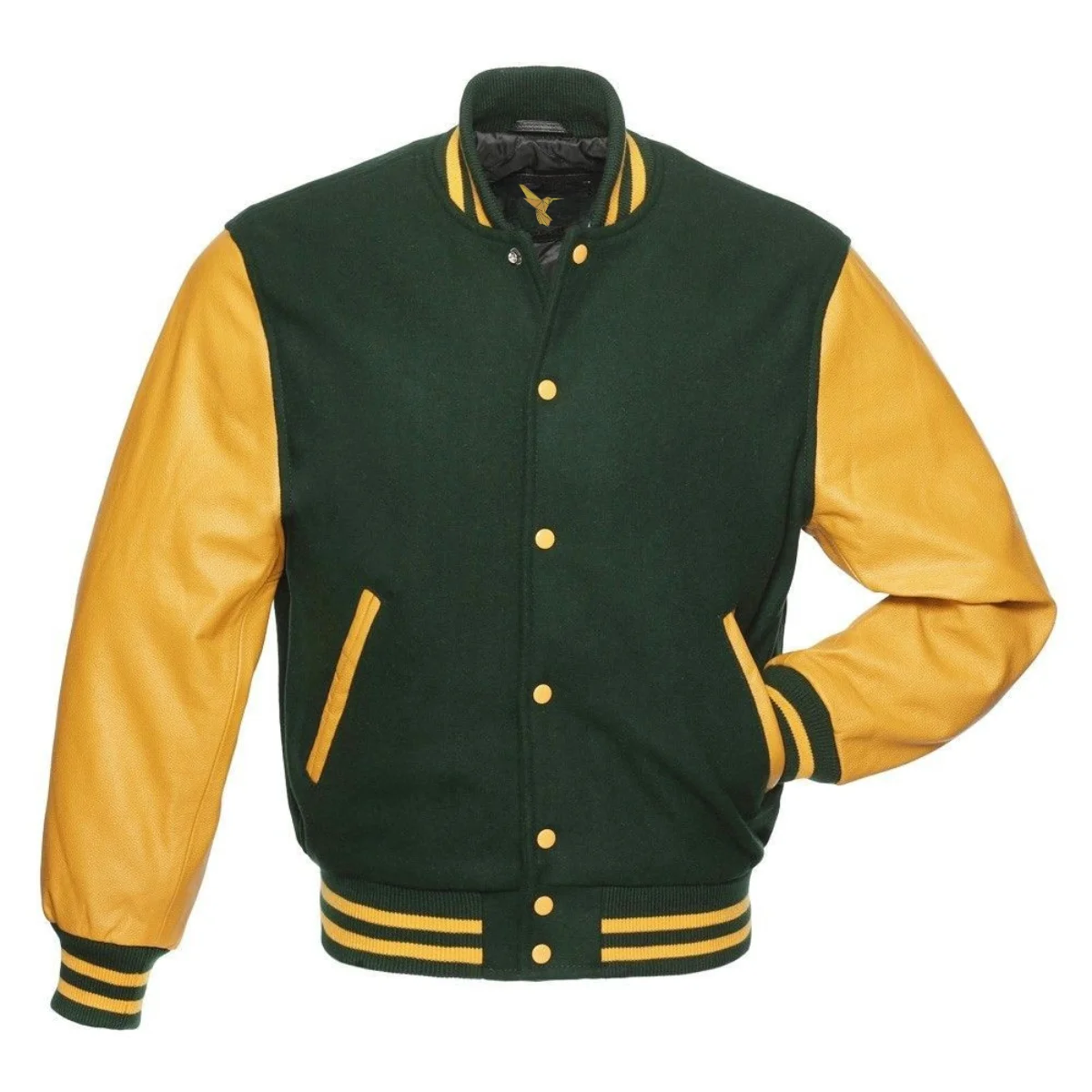 Leather Varsity Jacket Inner Image