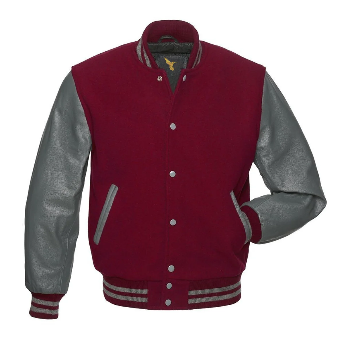 Leather Varsity Jacket Inner Image