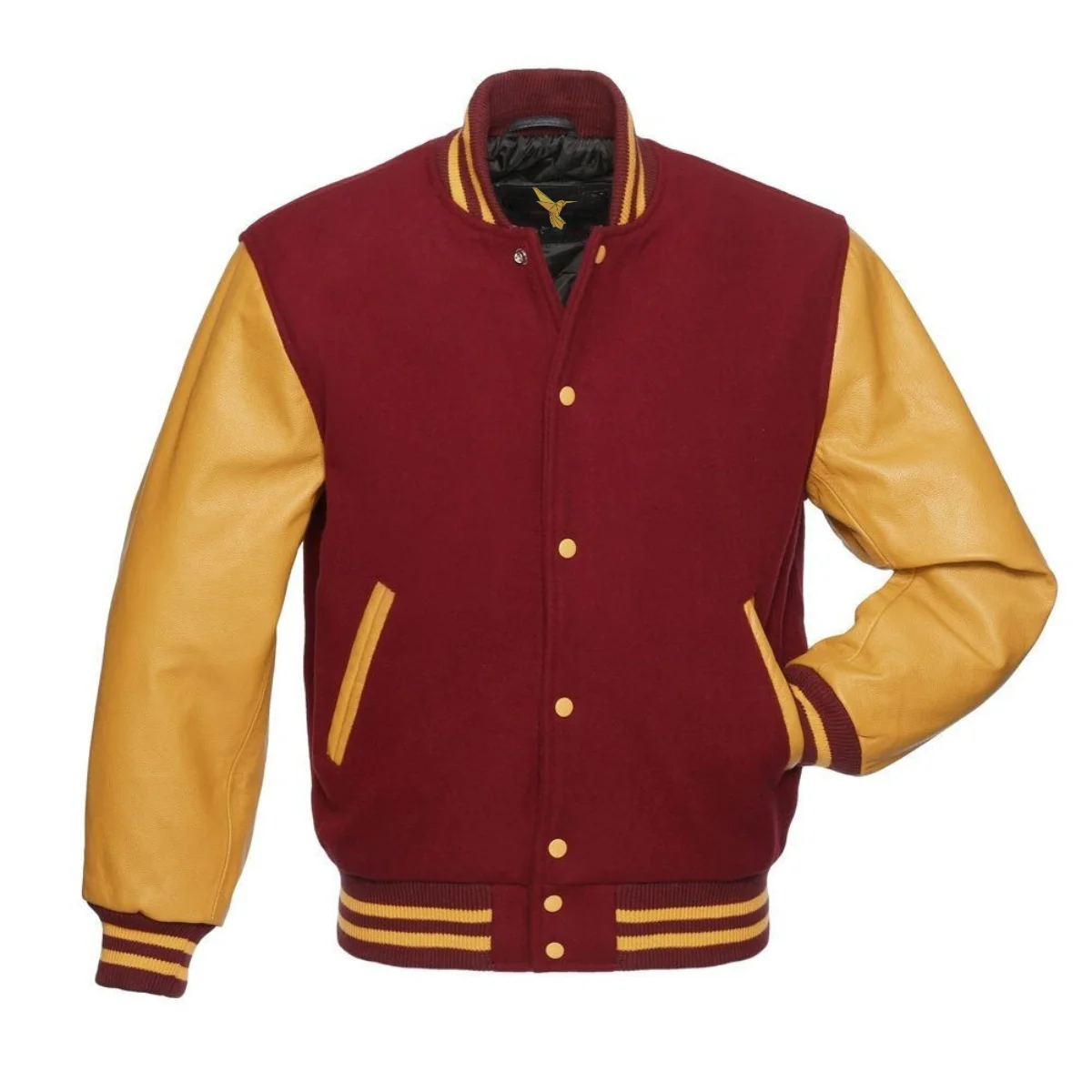 Leather Varsity Jacket Inner Image