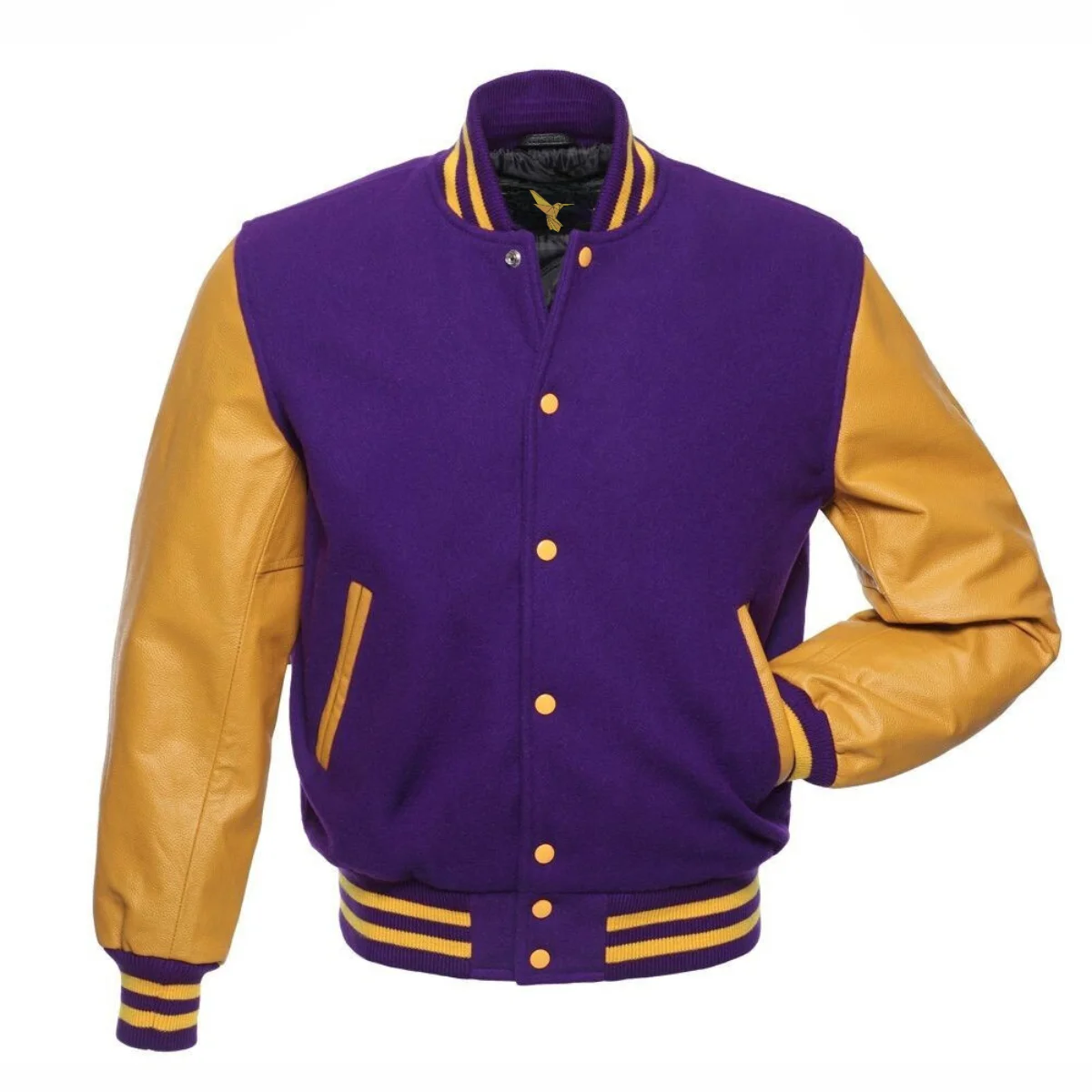 Leather Varsity Jacket Inner Image