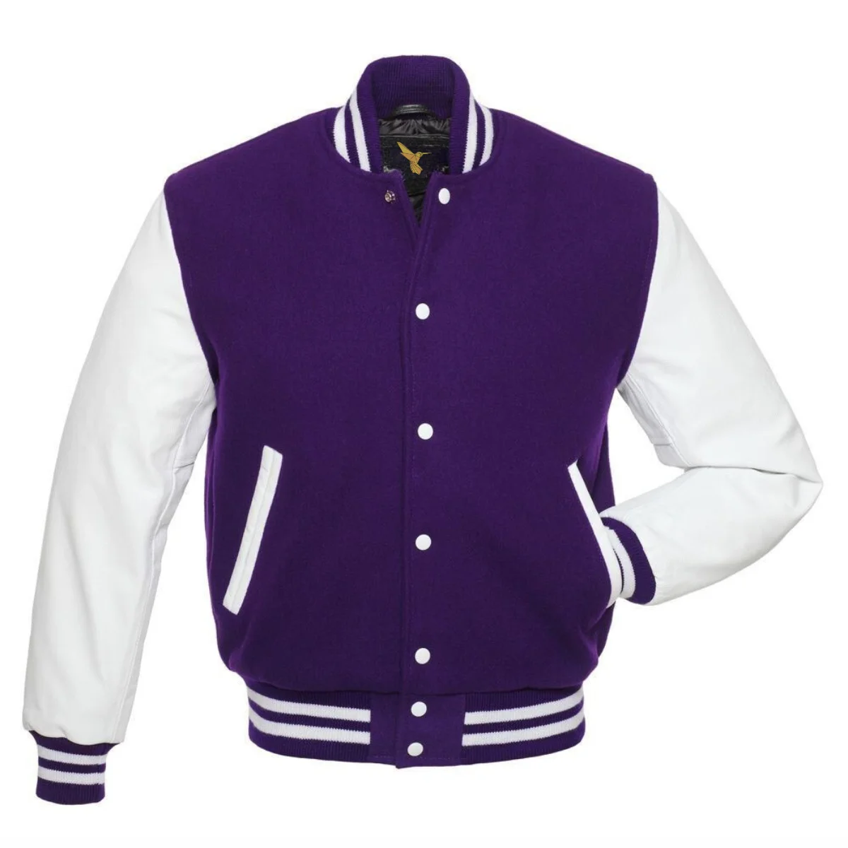 Leather Varsity Jacket Inner Image