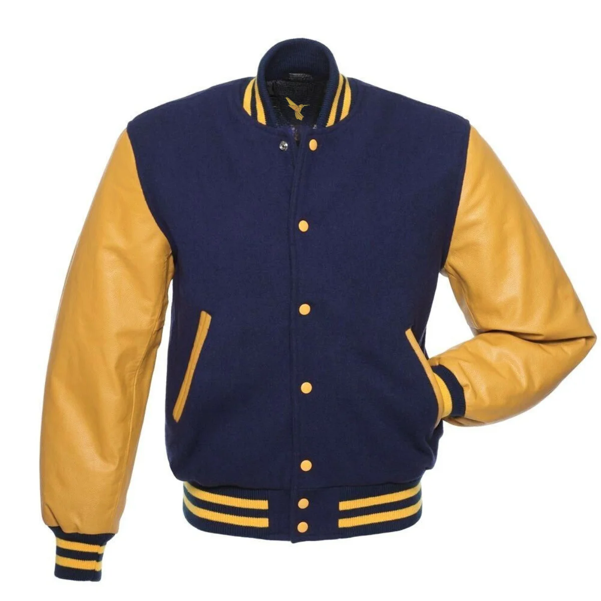 Leather Varsity Jacket Inner Image