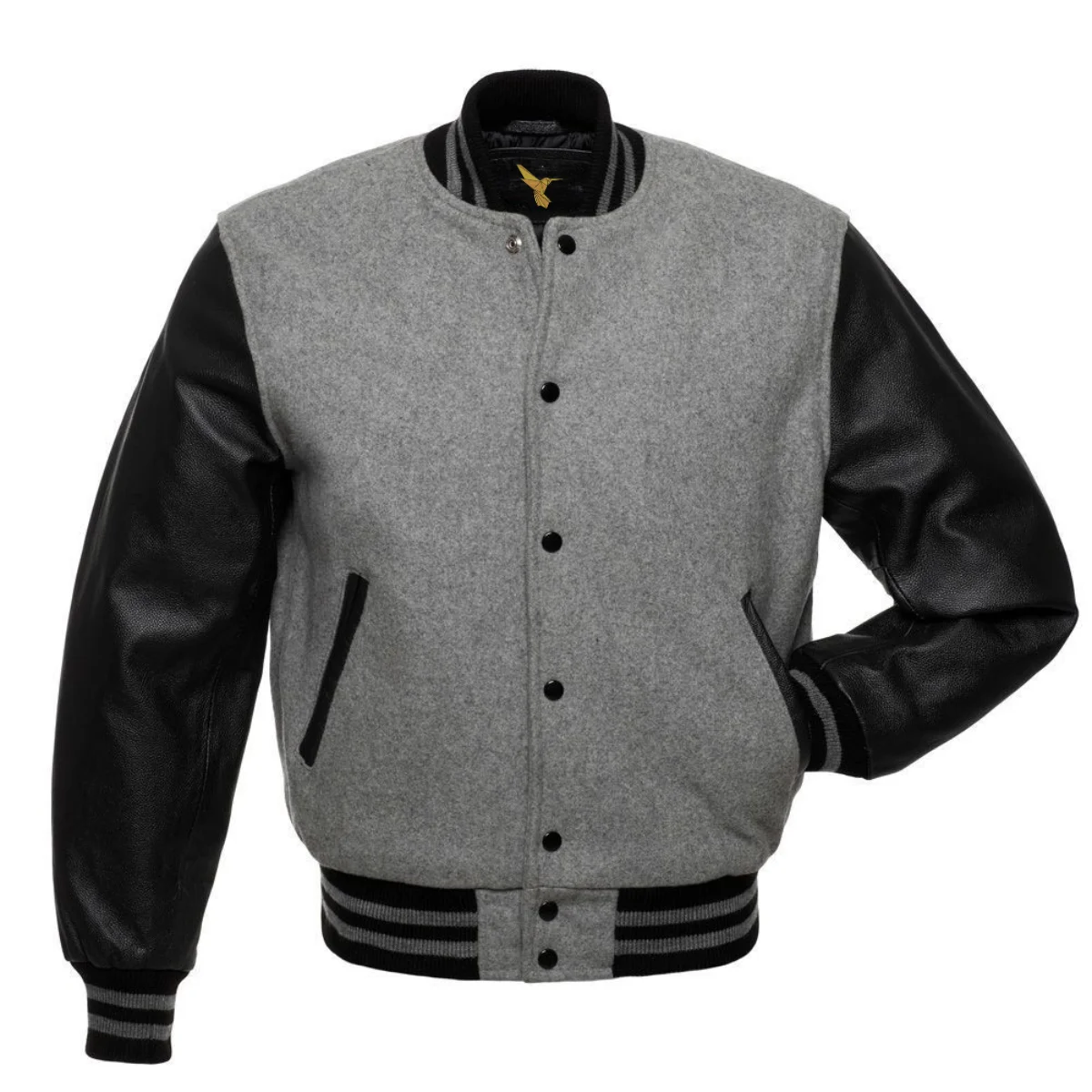 Leather Varsity Jacket Inner Image