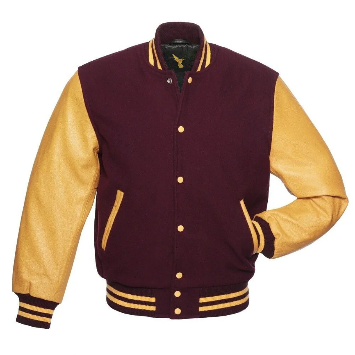 Leather Varsity Jacket Inner Image