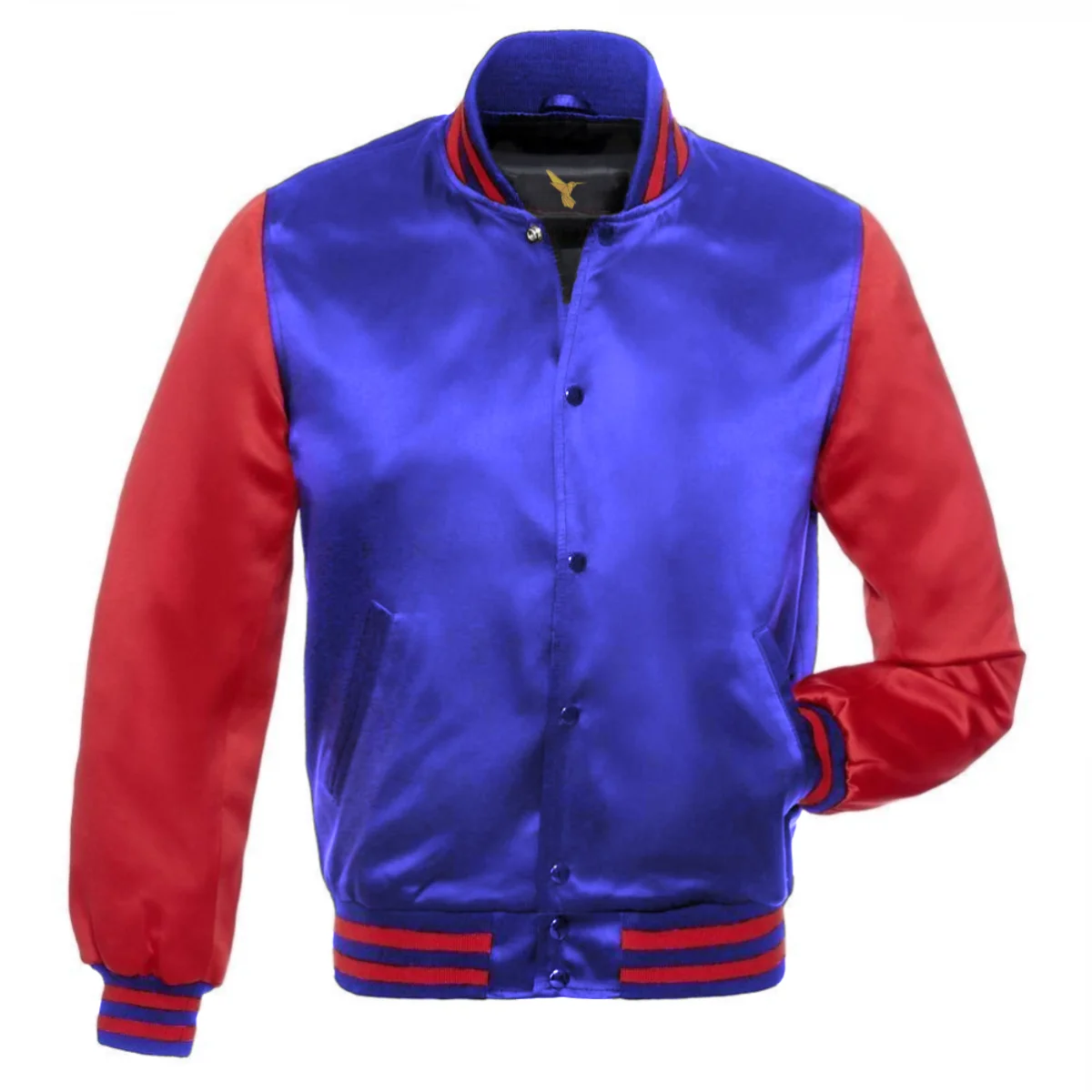 Front Image of Red Varsity Jacket