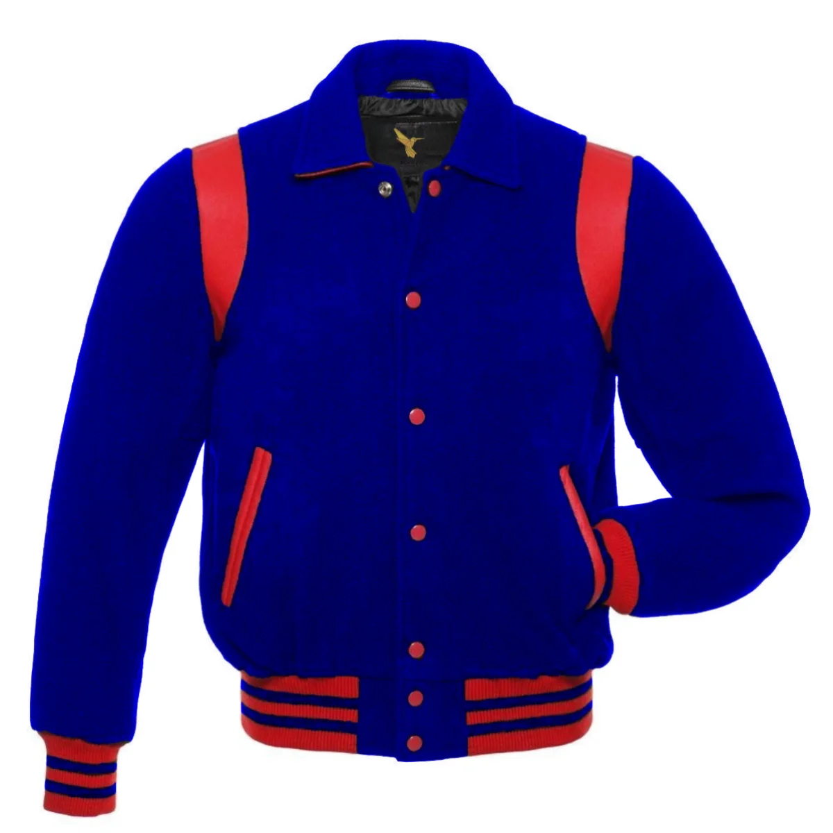 Inner Side of Vintage Varsity Jacket