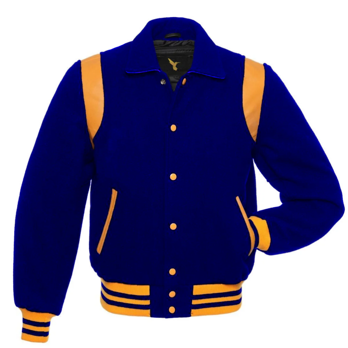 Inner Side of Vintage Varsity Jacket