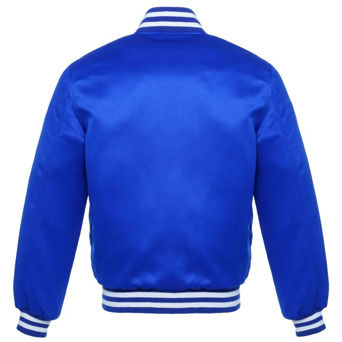 Back Image of Satin Bomber Jacket