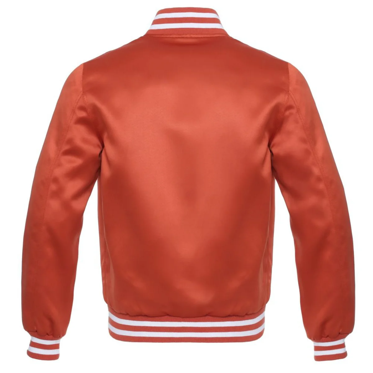 Back Image of Satin Bomber Jacket