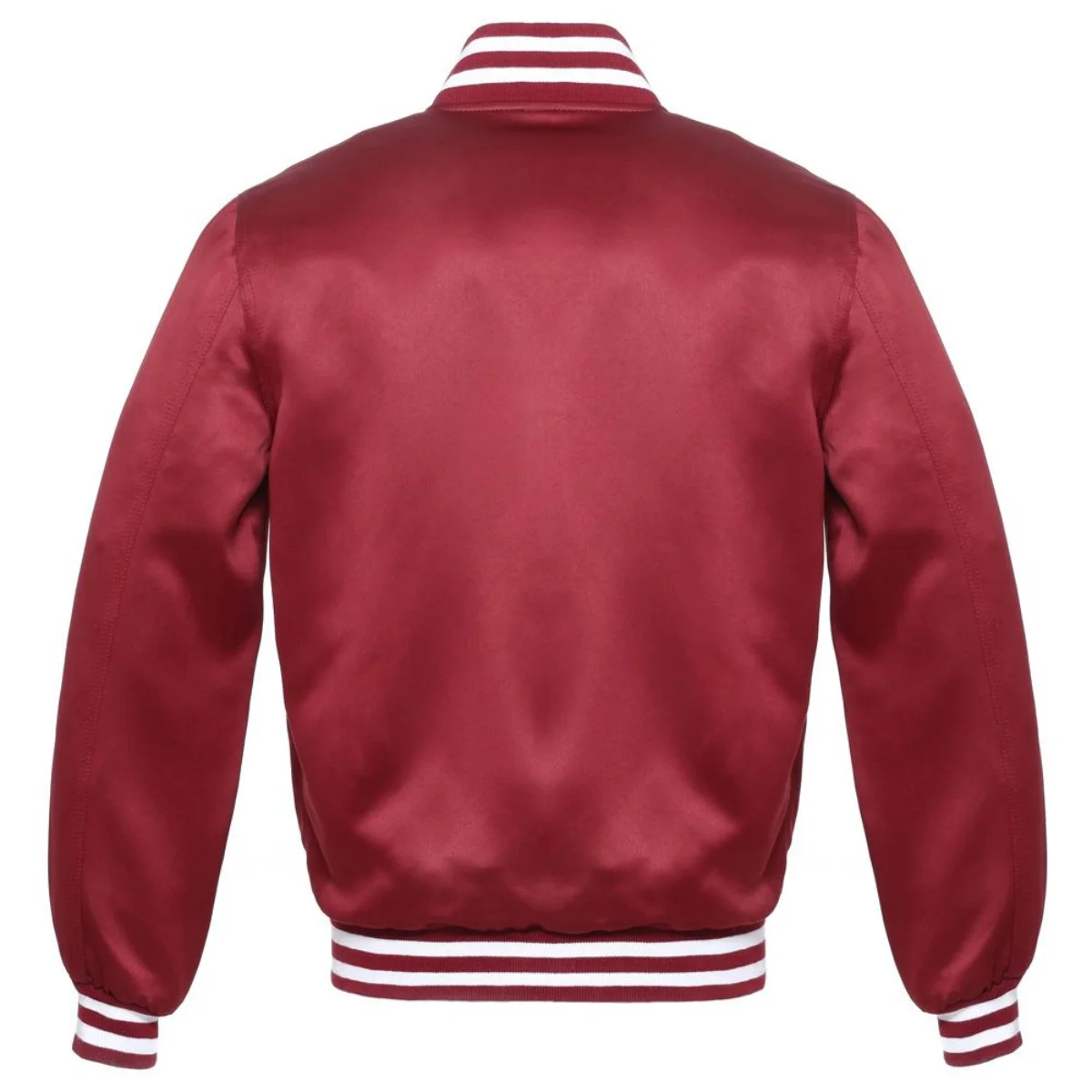 Back Image of Satin Bomber Jacket