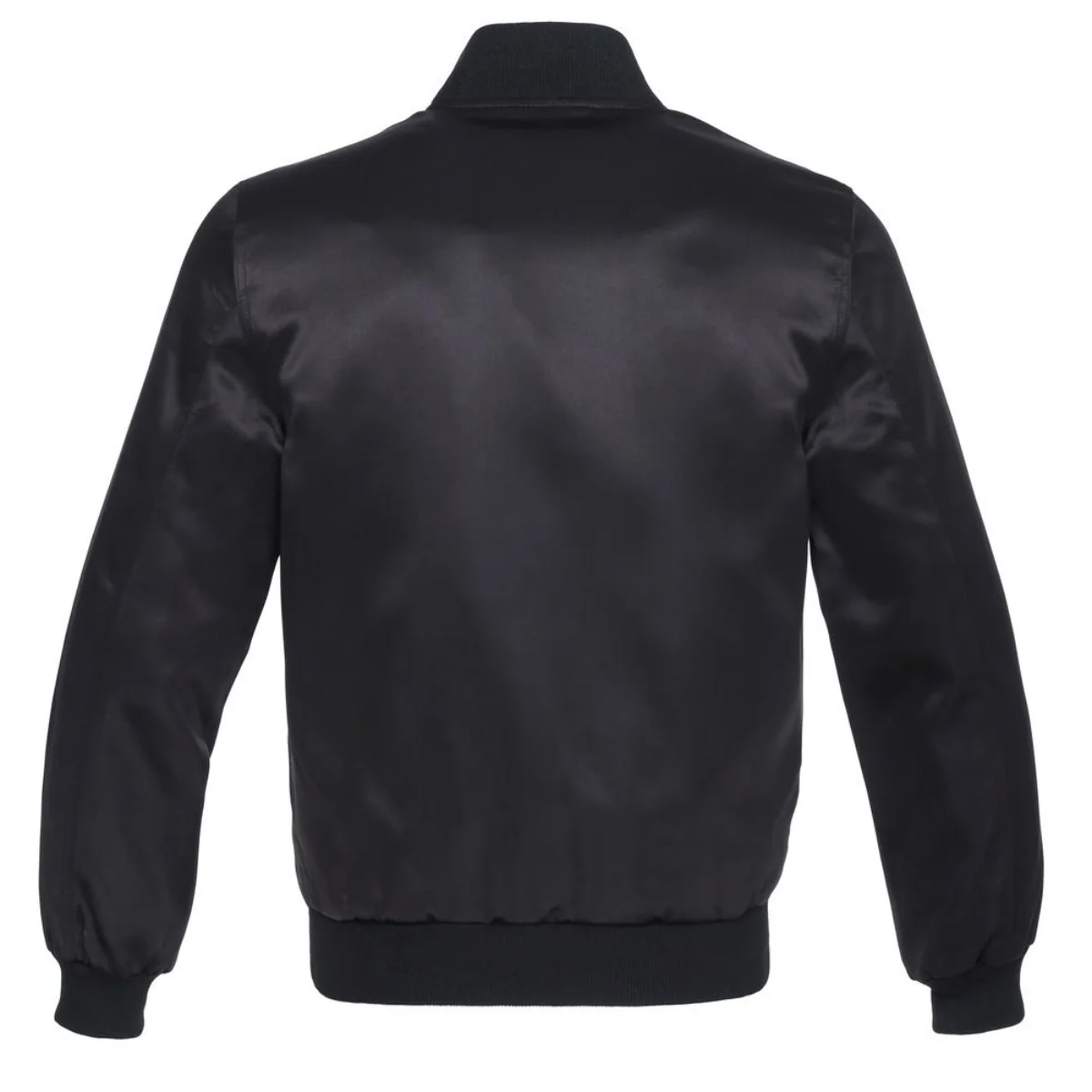 Back Image of Satin Bomber Jacket