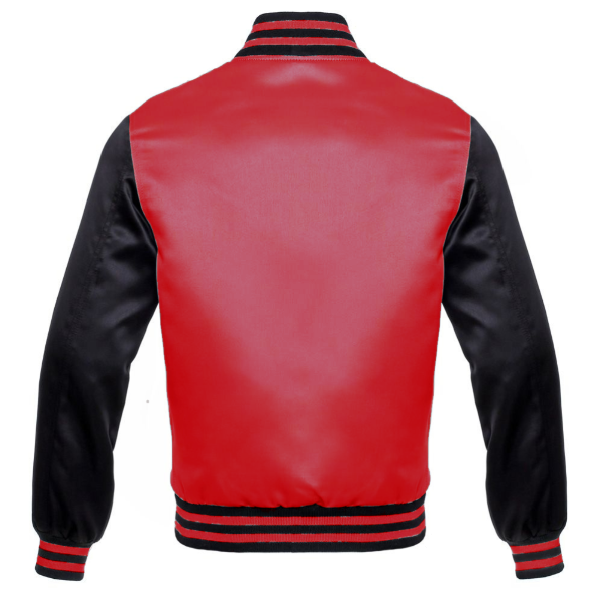 Back Image of Satin Bomber Jacket