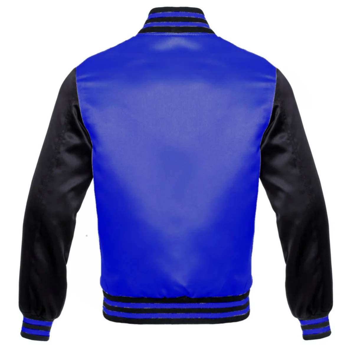 Back Image of Satin Bomber Jacket