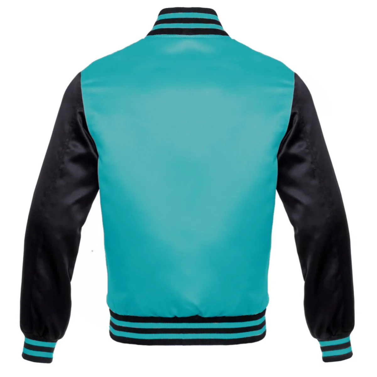 Back Image of Satin Bomber Jacket