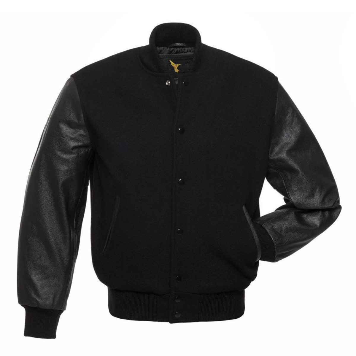 Leather Varsity Jacket