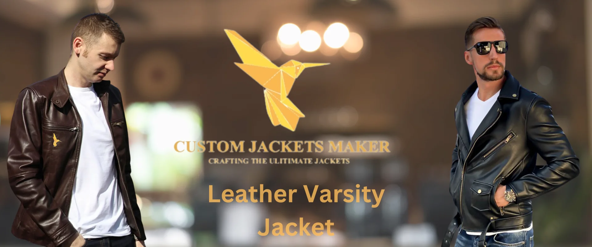 Banner Image of Leather Varsity Jacket 