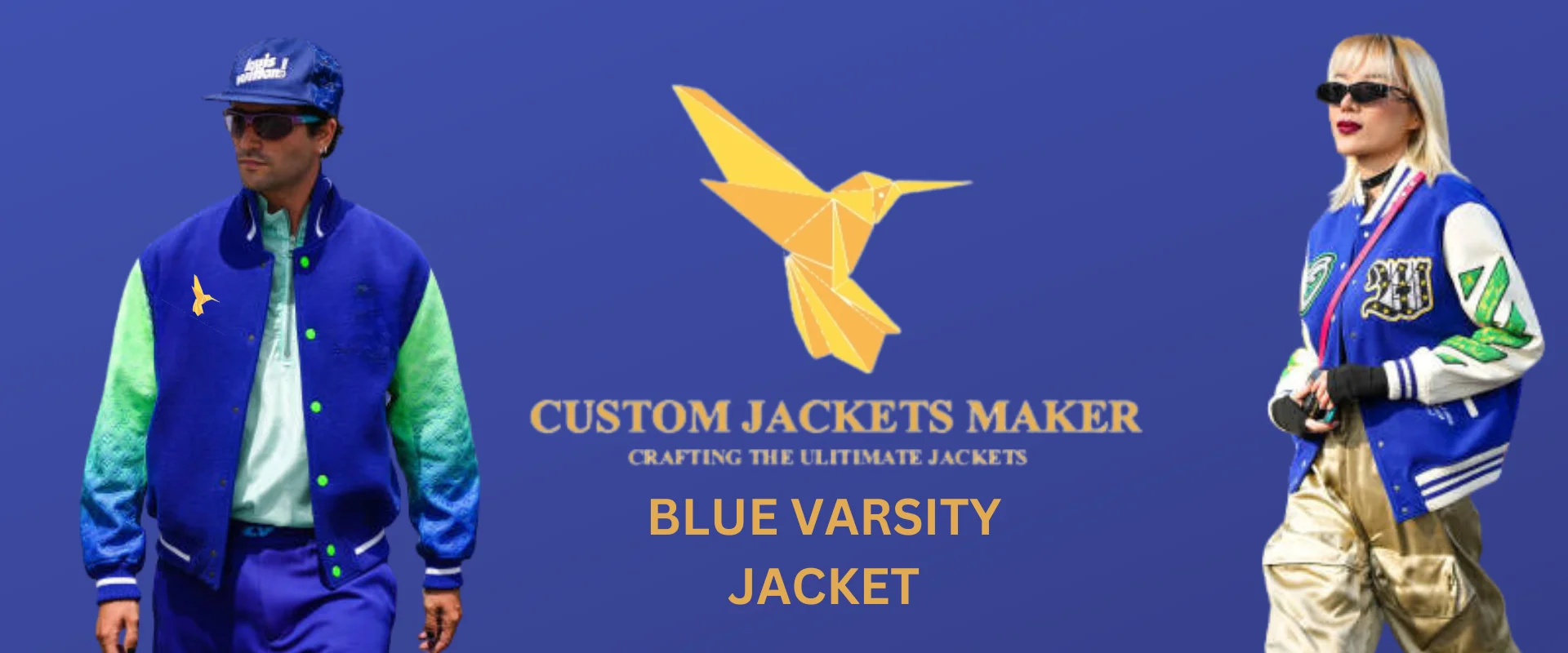 Banner Image of Blue Varsity Jacket 